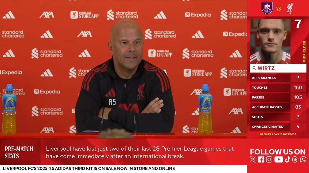 九游体育-斯洛特:伊萨克未来几周不会踢满90分钟;对阵升班马总是困难